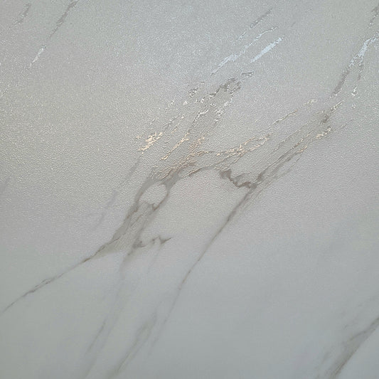 Onyx Sugar White Marble Glitter Shimmer Wall And Floor Tiles 60cmx120cm