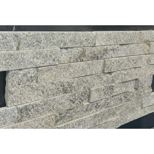 Grey Oyster Slate Natural Stone Splitface Feature Tiles 10cm x 46cm
