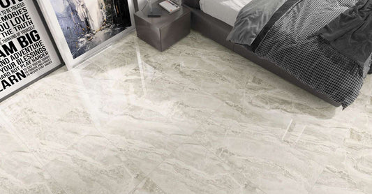 Keyops Large Latte Large Polished Wall And Floor Porcelain Tiles 60cmx120cm