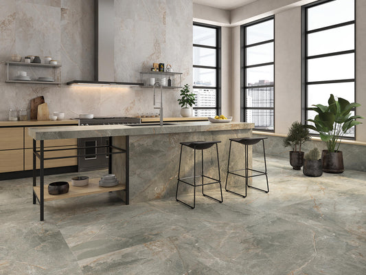 Oxyd Cortex Tuscana Greige Wall And Floor Porcelain Tiles 60cmx60cm