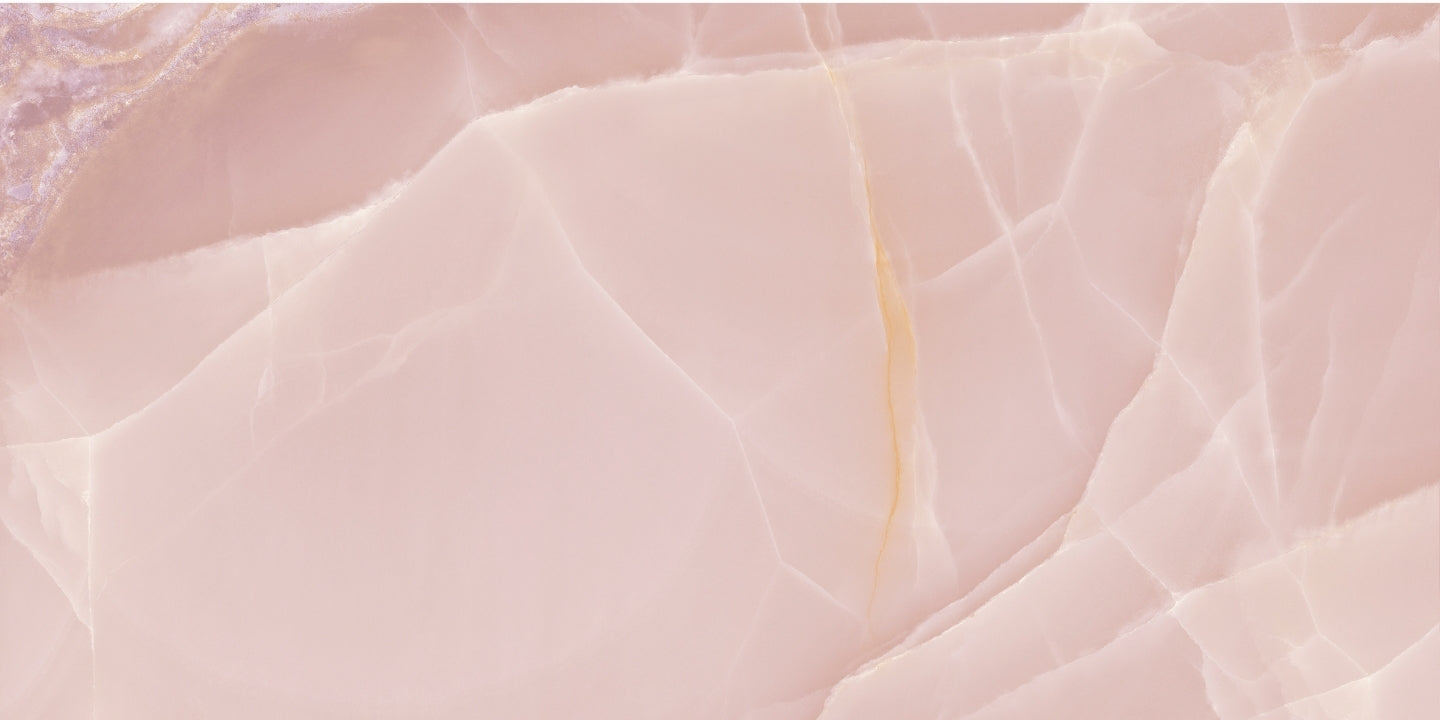 Close-up of pink marble with subtle veins for wall and floor