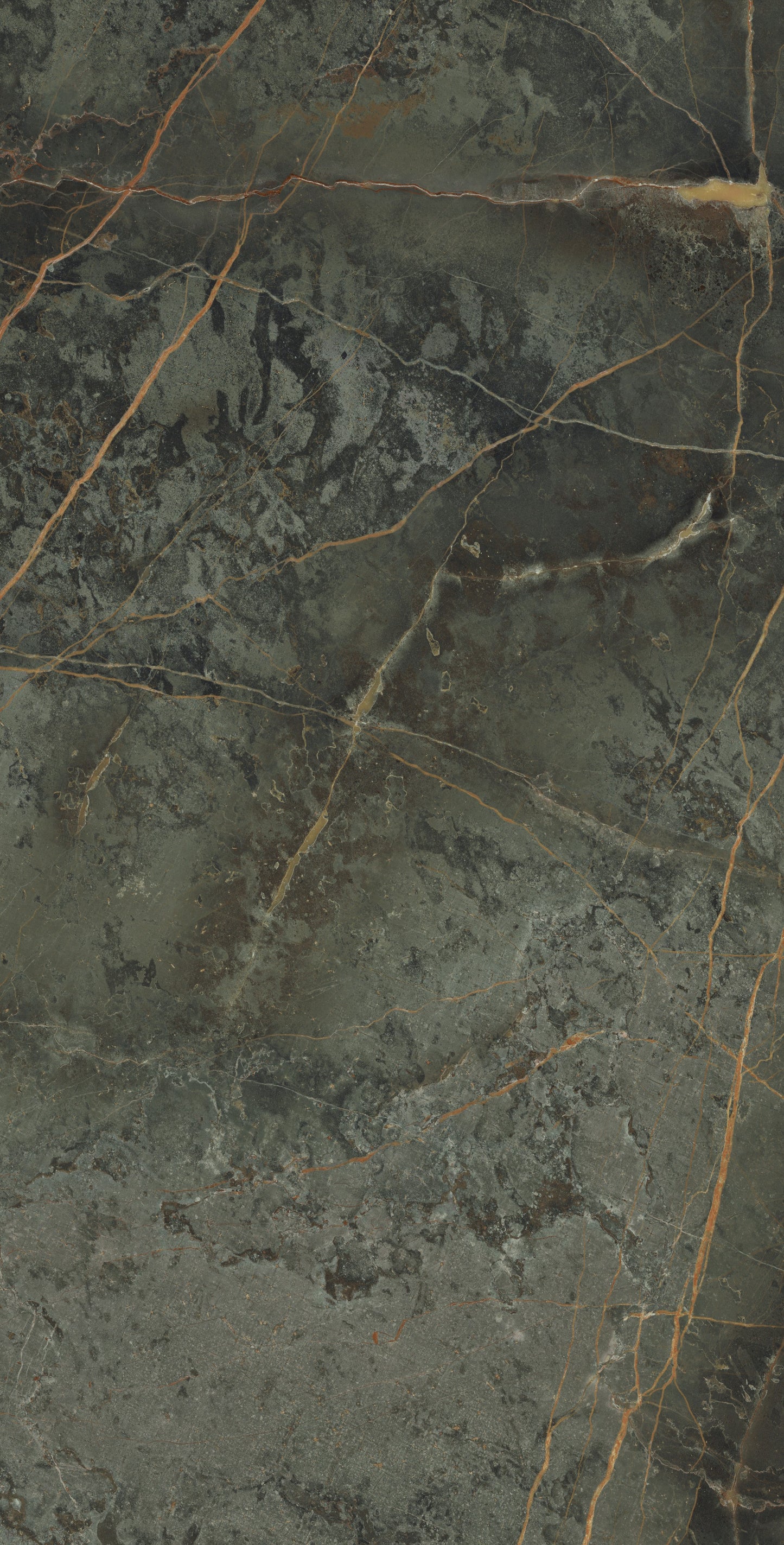 Storia Deep Green Polished Marble Effect Polished Wall And Floor Porcelain Tiles 60cmx120cm