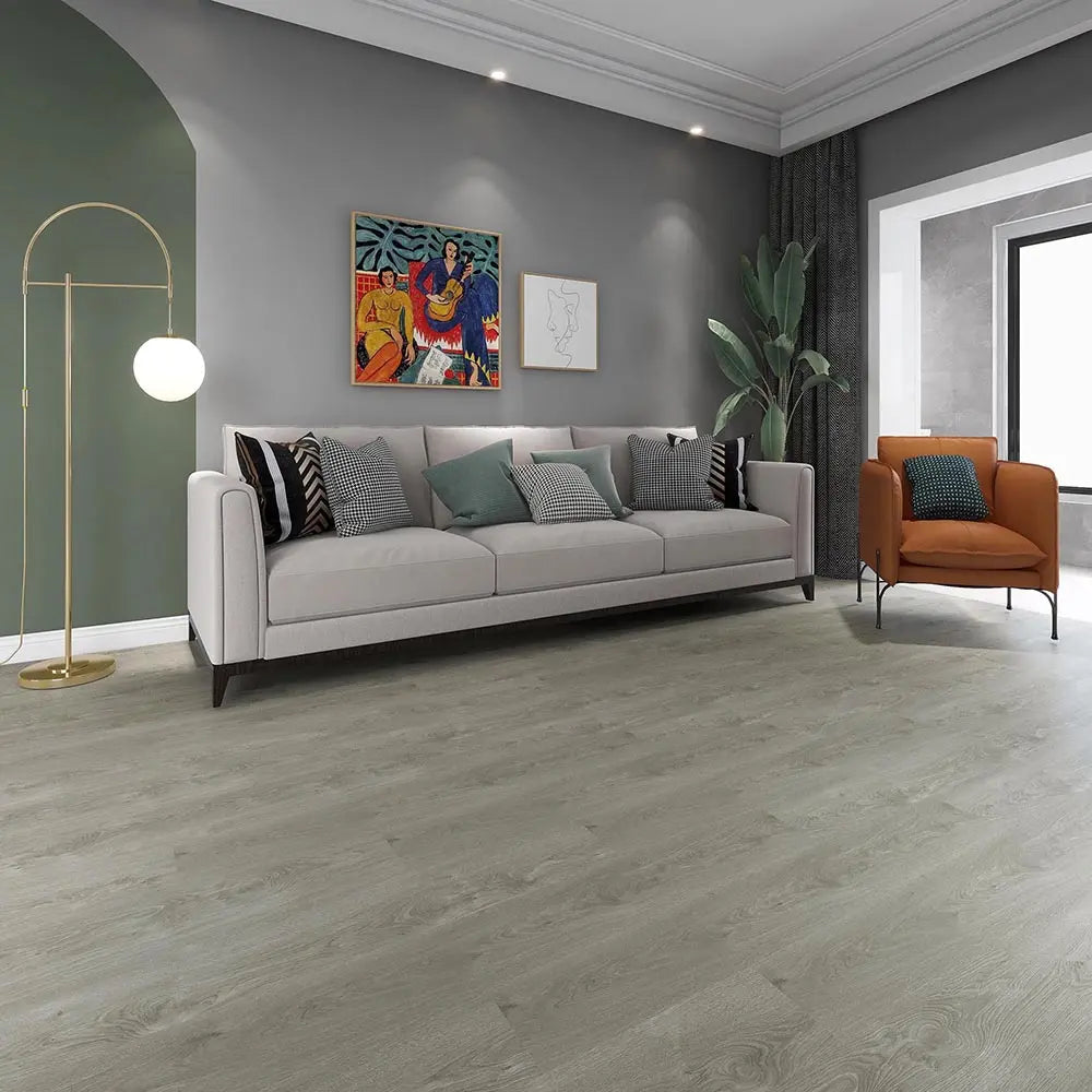 Premium ProLvt Rigid Ivory Oak 18.20cm x 122.0cm SPC Click Flooring
