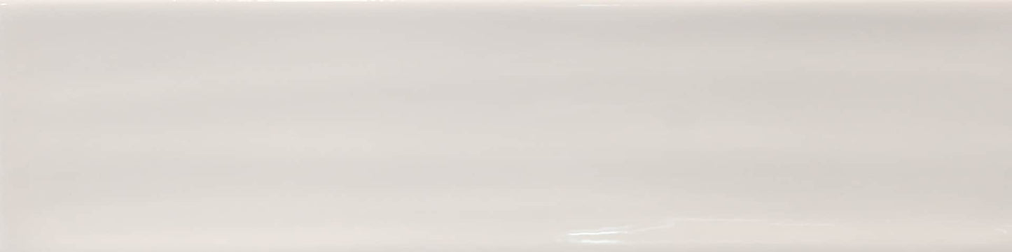 Journey White Rippled 7.5cmx30cm Ceramic Kitchen And Bathrooms Tiles