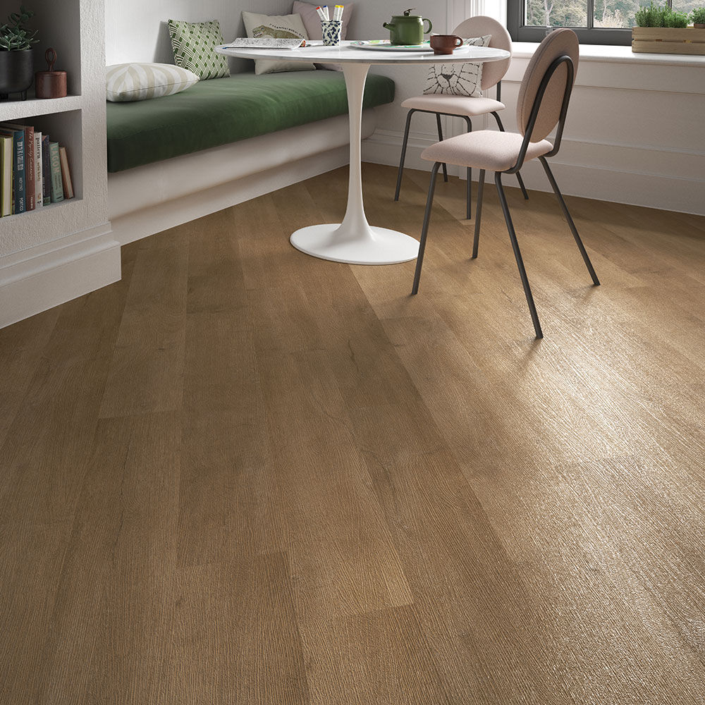 Premium ProLvt Rigid Golden Beech 17.78cm x 121.9cm Click Flooring
