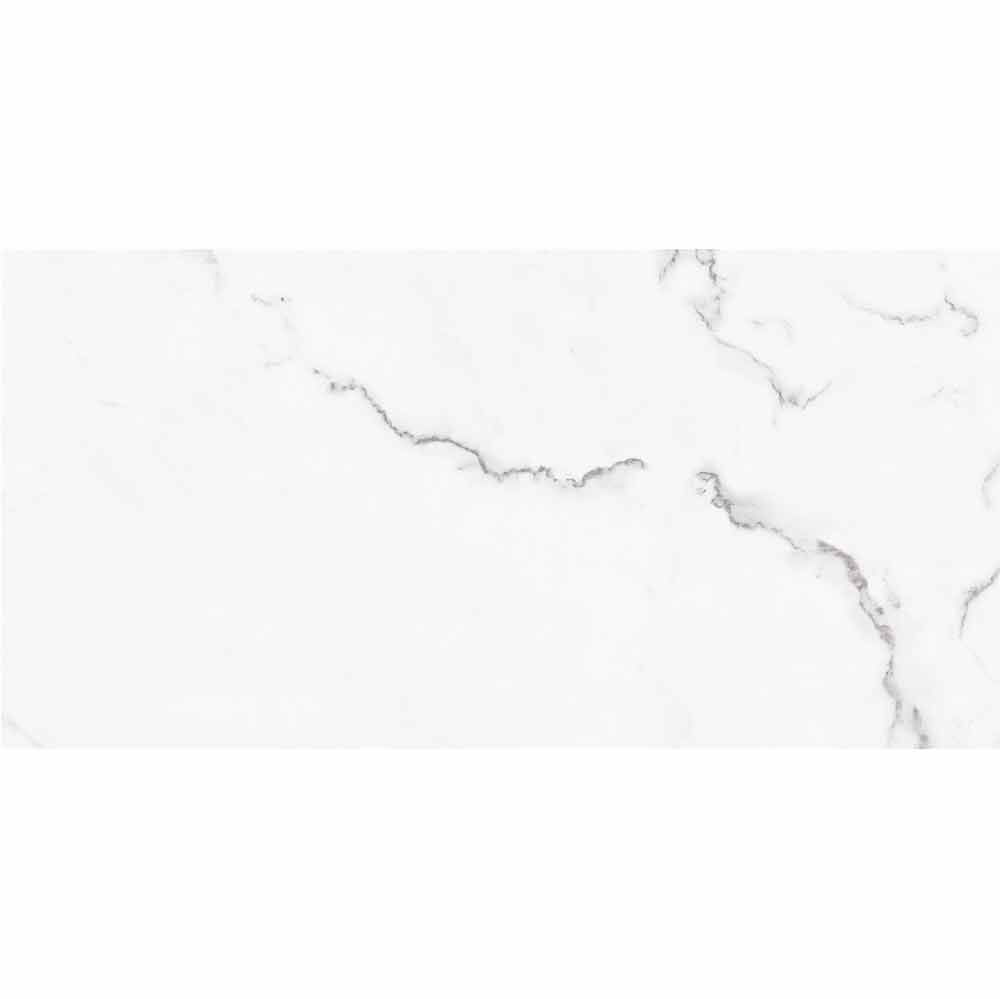 Premium ProLvt Castello Marble White 30.5cmx61cm Click Flooring