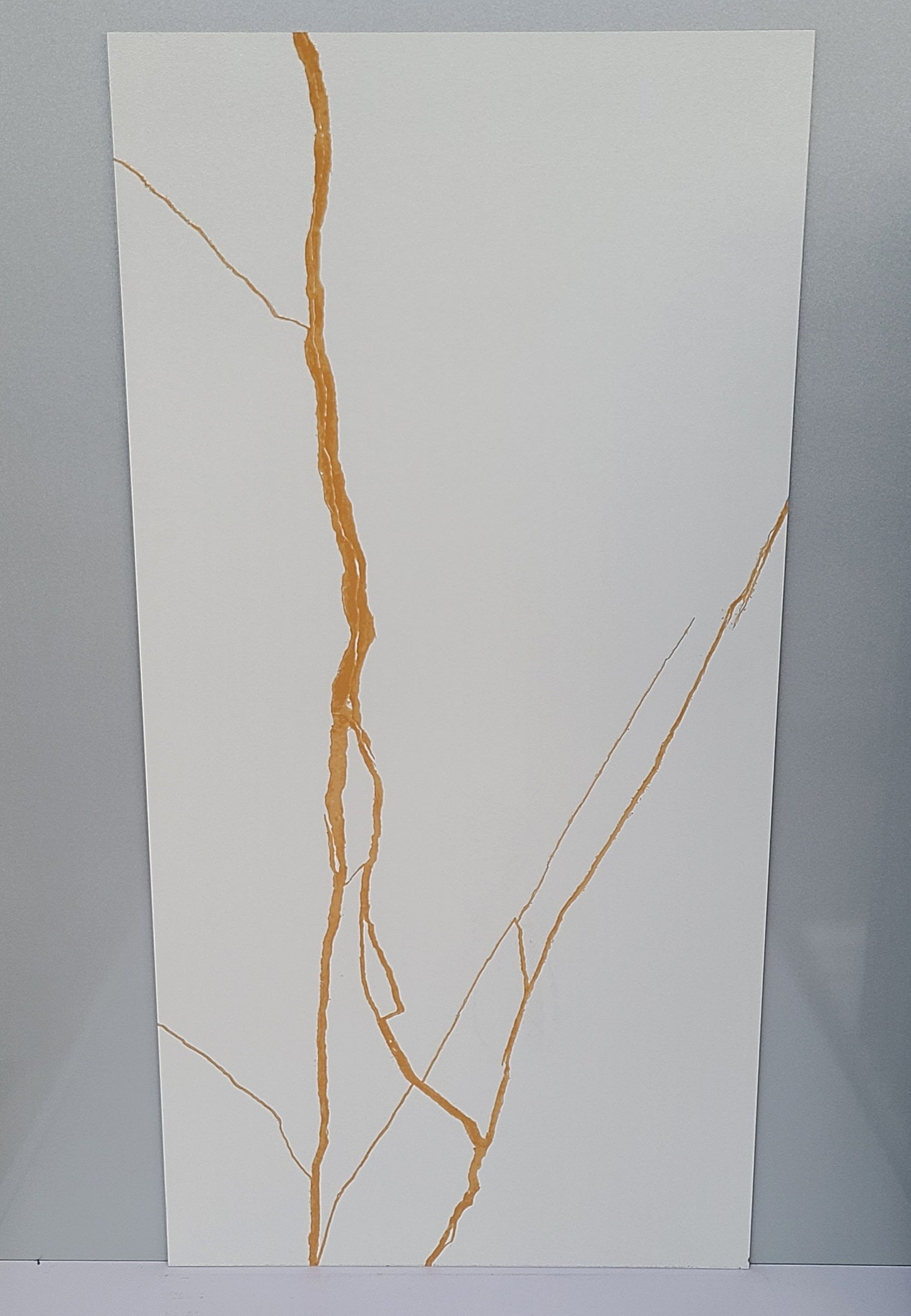 Kosmo Sugar White Gold Glitter Shimmer Wall And Floor Tiles 60cmx120cm