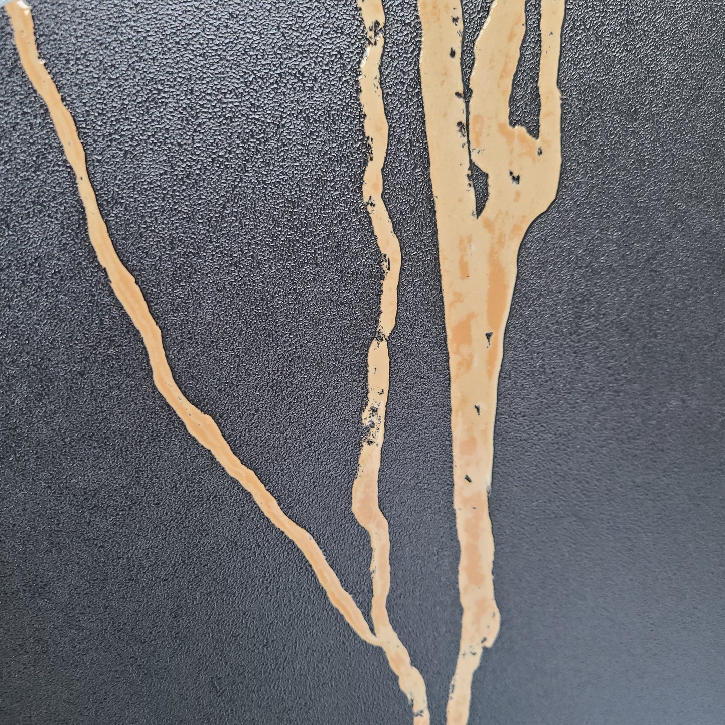 Kosmo Sugar Golden Black Glitter Shimmer Wall And Floor Tiles 60cmx120cm