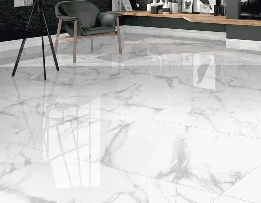 Onyx Titanium Grey Large Polished Latte Cream Wall And Floor Porcelain Tiles 60cmx120cm