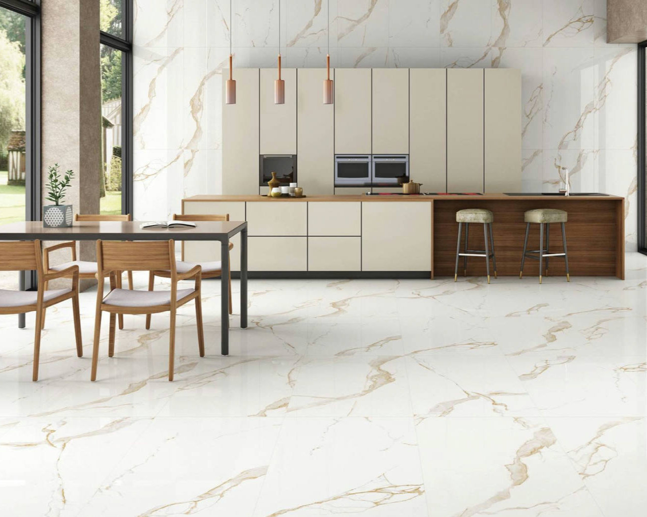 Matt Gold Tiles