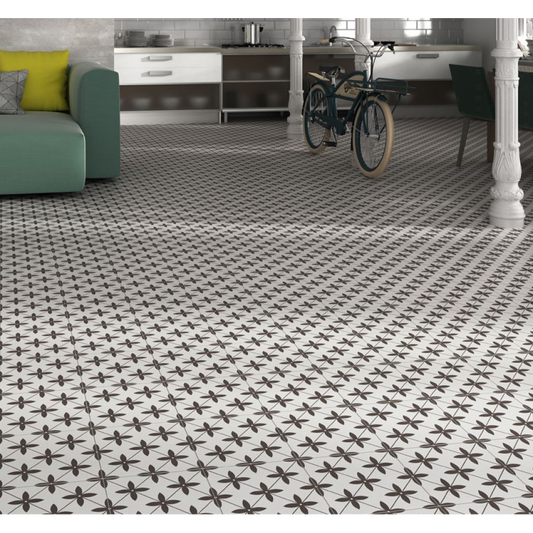 Durham Grey 45x45CM Pre-Cut Porcelain Wall And Floor Feature Tile