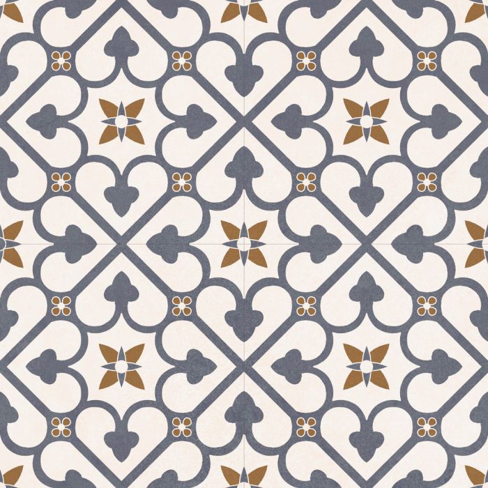 Brighten Blue 45cmx45CM Pre-Cut Porcelain Wall And Floor Feature Tile