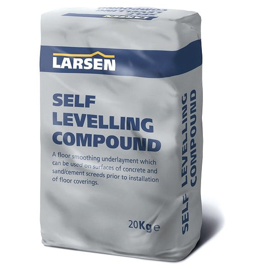 Larsen Floor Levelling Compound Self Leveller 20KG Screed
