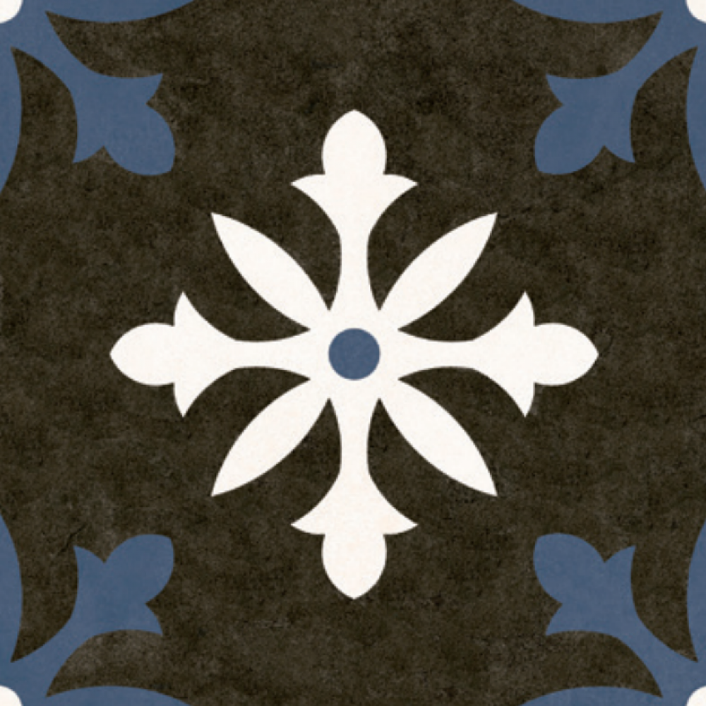 Liverpool Black Kitchen And Bathroom Porcelain Wall And Floor Feature Tile 33cmx33cm