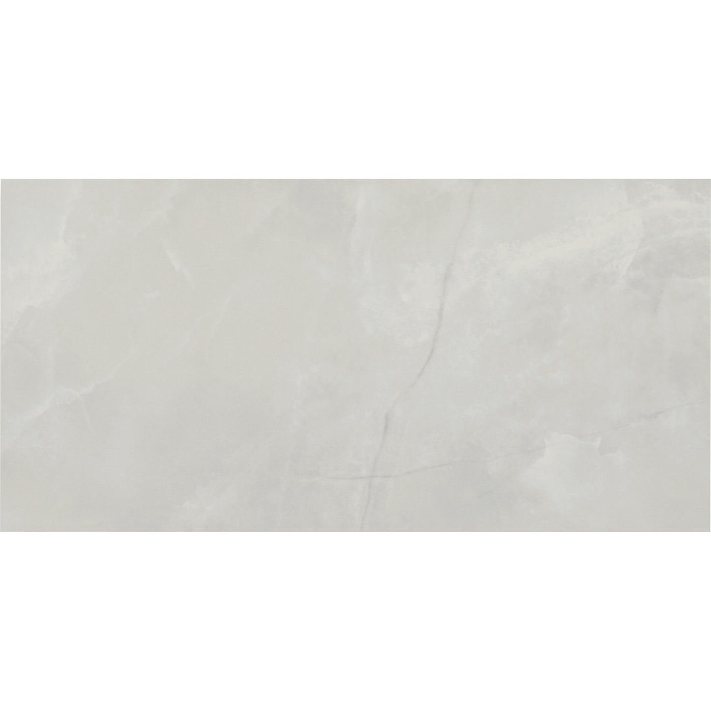 Onyx Grey Rectified Ceramic Marble High Gloss Wall Tiles 30cmx60cm