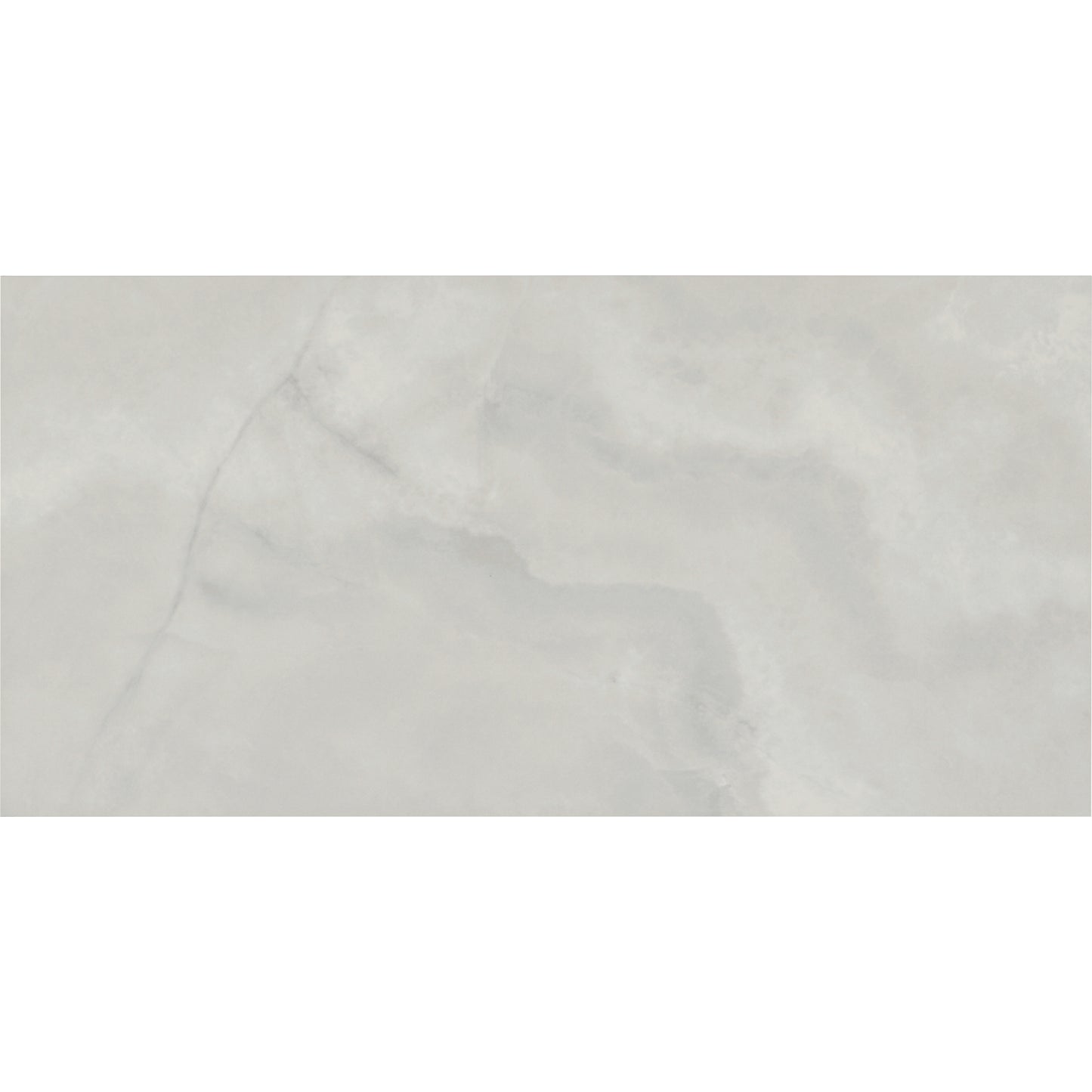 Onyx Grey Rectified Ceramic Marble High Gloss Wall Tiles 30cmx60cm