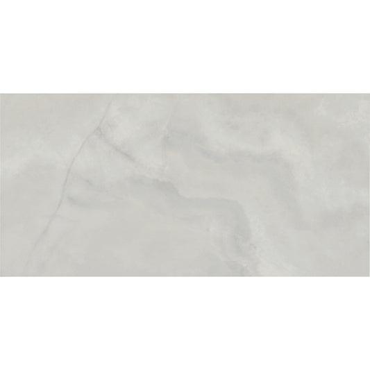 Onyx Grey Rectified Ceramic Marble Gloss Wall Tiles 30cmx60cm