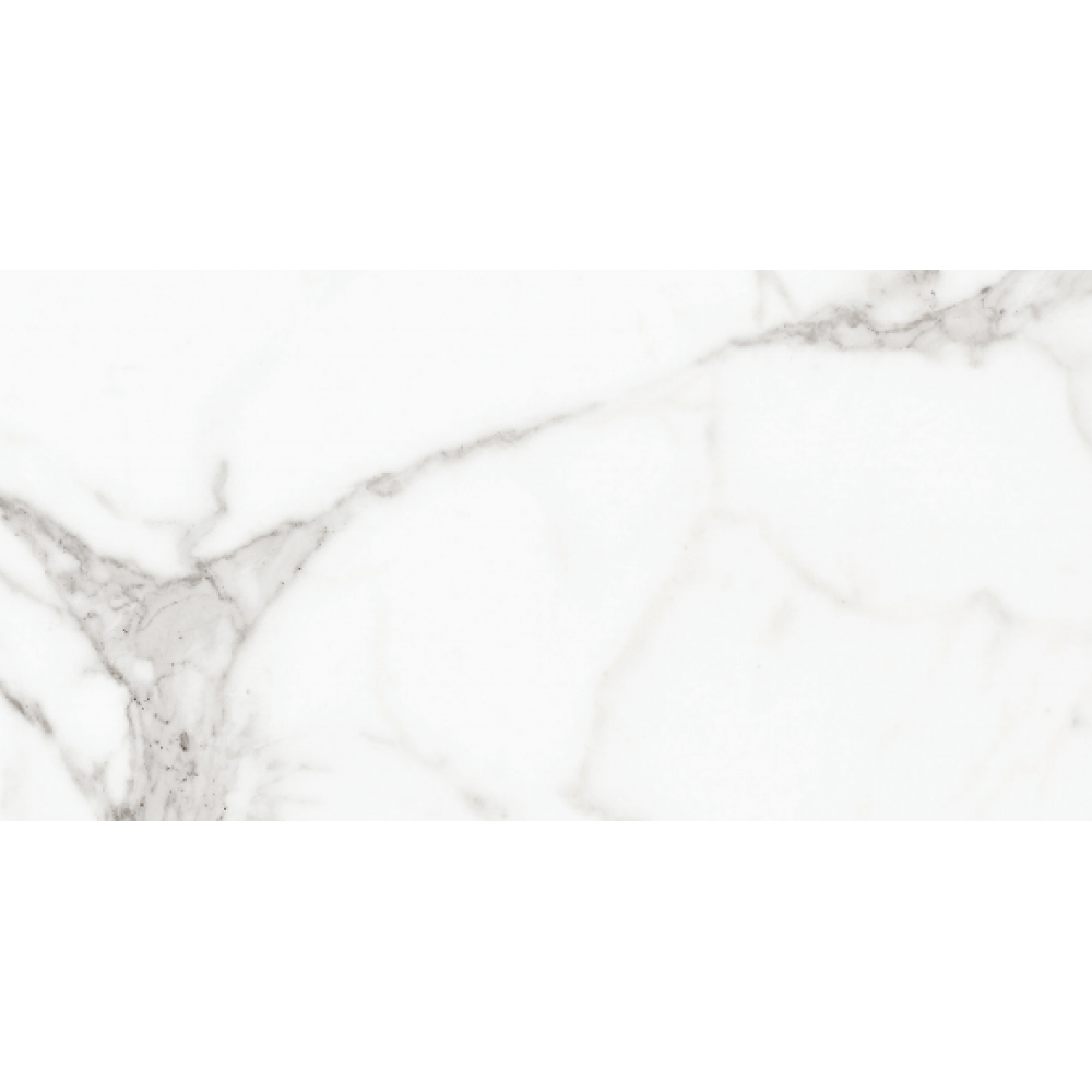 Carrara Marble Grey Gloss Wall And Floor Porcelain Tiles 60cmx60cm