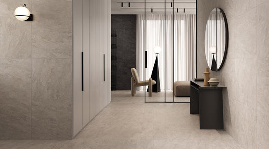 Vitra Quarzgame Beige Anthracite Wall And Floor Porcelain Tiles 30cmx60cm