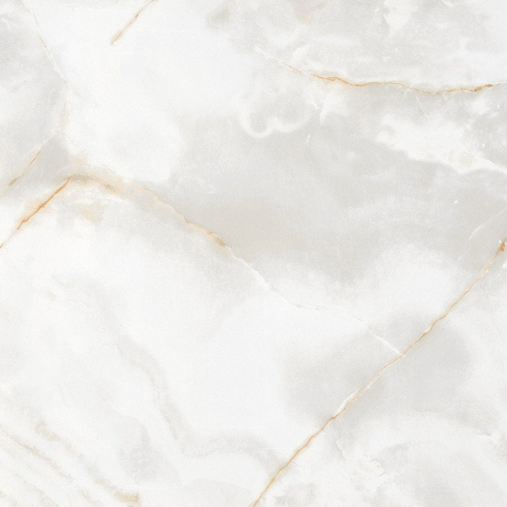 Onyx Cereza Extra Large Polished Marble Wall And Floor Porcelain Tiles 100cm x 100cm