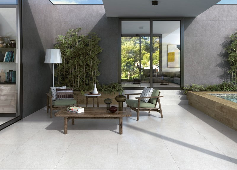 Dolmento Grey Large Matt Wall And Floor Porcelain Tiles 60cmx120cm