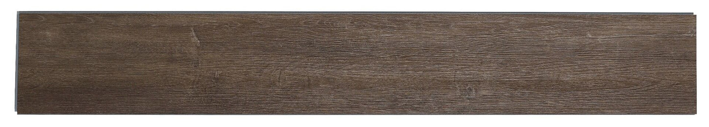 Premium ProLvt Rigid Rich Walnut 17.78cm x 121.9cm Click Flooring